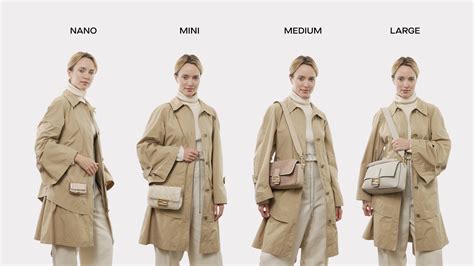 fendi mama baguette size|fendi size chart.